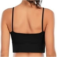 thumbnail image 4 of SDJMa Women's Wireless Bra with Cooling Sleeveless Fitness Workout Running Crop Tops Women Seamless Stretch Sport Bra Padded Fitness Tank Tops Workout Gym Yoga Vest, 4 of 5