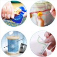 thumbnail image 5 of Agujas Gruesas y Afiladas de Costura de Ojo Grande de 60 Piezas, Kit de Agujas de Coser de Acero Inoxidable de 5 Tamaños para Bordado y Costura una Mano, 5 of 5