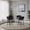 Dark gray Chairs with Black Legs, variant on Sumdeal 2/4-Piece Swivel Bar Stool Set, Cotton Linen Cushions, 360° Rotating Modern Bar Stool Set, Suitable for Kitchen Island, Dining Room, Living Room, Vintage Gray White, Dark Gray, Green
