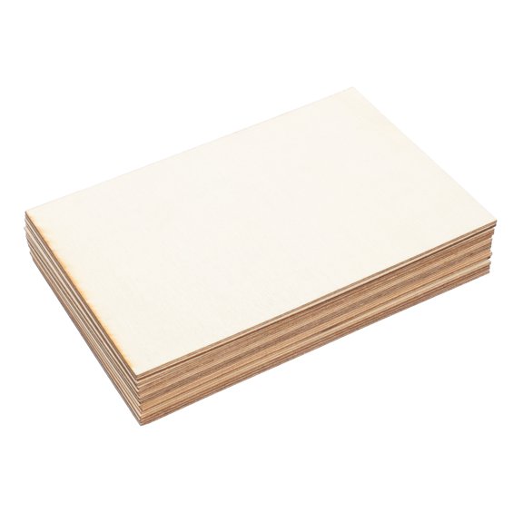DIY Crafts Wood Slices for Painting and Decorating 15Pcs Beige Plastic Splint