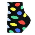thumbnail image 4 of Sierra Socks Women Cotton Polka Dot Crew Socks (Shoe Size: 4-10,Black), 4 of 7