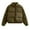 Army Green, variant on Puffer Jacket Womens Short Fashion Women Solid Stand-up Collar Cardigan Down Jacket Outerwear Padded Coat