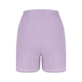 thumbnail image 4 of biudgviw Pajama Shorts for Women Ultra-Soft Sleep Shorts with Pockets Elastic High Waisted Sleepwear Summer Loungewear Pj Bottoms, 4 of 6