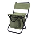 thumbnail image 1 of WDOplteas Silla Pesca Con Refrigeradora Taburete Camping para Acampar Y Pescar (verde), 1 of 9