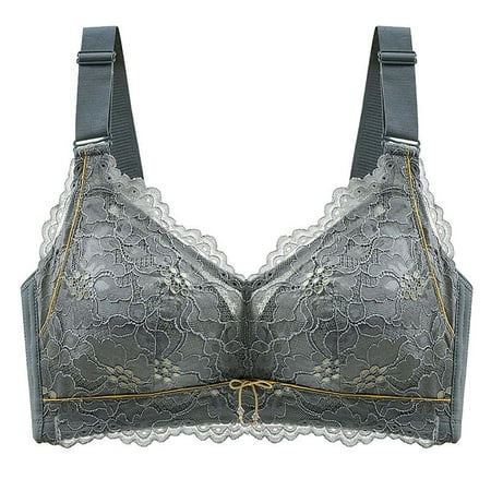 

YANHAIGONG Women s Sexy Bra Ultra-thin Cup No Steel RingUnderwear Gathered Sleep Bra True Bras For Women