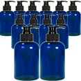 thumbnail image 6 of EZPRO USA Empty Plastic Pump Bottles Refillable Dispenser for Soap Lotion Shower Bathroom Bottle Pack of 3, 6 of 8