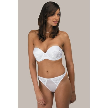 

Dominique Low Plunge Strapless Underwire Bra 8539