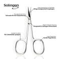 thumbnail image 2 of Tijeras para cutículas MarquS Solingen Curved Precision Steel, 2 of 7