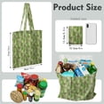 thumbnail image 2 of Funny Bigfoot Canvas Tote Bag – Retro Mountain & Forest Hiking Design, Mythical Creature Aesthetic Reusable Bag for Camping, Outdoors, and Sasquatch Lovers, 2 of 7