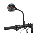 thumbnail image 2 of Bike Mirror Scooter Mirror Handlebar Mirror 360°Adjustable Handlebar Mount Long Extension, 2 of 7