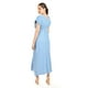 thumbnail image 3 of Maxi vestido de algodon Roman Fashion /Juvenil, 4365 (Azul claro) azul G, 3 of 5