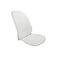 thumbnail image 2 of Funda para asiento de coche, almohadilla protectora para asientos delanteros, cómodo asiento de coche de felpa antideslizante Blanco, 2 of 8