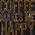 thumbnail image 3 of CafePress - Coffee Makes Me Happy Hoodie - Pullover Hoodie, Classic, Comfortable Hooded Sweatshirt, 3 of 4