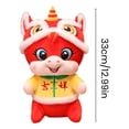 thumbnail image 5 of YIFAEUX Year of The Horse Plush Toy Lion Dance Mascot for 2026 Chinese New Year Gift Soft Stuffed Animal for Celebration And Decoration, 5 of 7