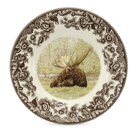 Spode Woodland Majestic Moose Bread & Butter Plate