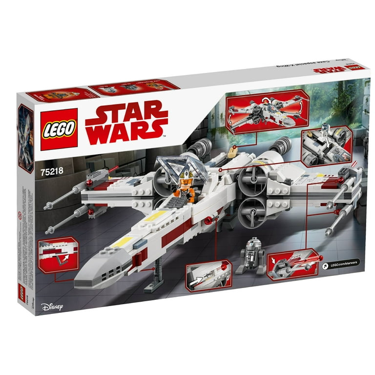 betalingsmiddel Dømme ifølge LEGO Star Wars X-Wing Starfighter 75218 Building Set - Walmart.com