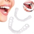thumbnail image 2 of 2 Sets of Snap On Smile Teeth Veneers Whitening Cosmetic Dentures, 2 of 3