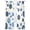 Blue, variant on Blue Polka Dots Sheer Curtains 96 Inch Length 2 Panels Set - Light Filtering Window Treatments, Modern Abstract Art Rod Pocket Semi Curtains for Living Room/Bedroom/Kitchen Décor, 104"W x 96"L
