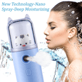 thumbnail image 3 of Vaporizador facial portátil Mini dibujos animados chica linda cara señor vaporizador facial pulverizador de niebla nano portátil, 3 of 6