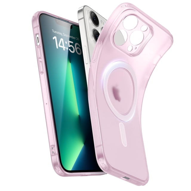 Funda de teléfono ESR Zero Series para iPhone 13 Pro Max Rosa Esmerilado