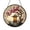 Acrylic 3.5 Inch, variant on Japanese Lantern Cherry Blossom Stained Glass Suncatcher, Round Window Hanging, Oriental Garden Home Decor, Gift for Mother’s Day