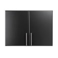 thumbnail image 5 of Pemberly Row Contemporary 32" Stackable Wall Cabinet in Black, 5 of 12