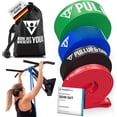 thumbnail image 2 of Fitness Bands, Resistance Bands with Bag, Door Anchor (with Sets) and Exercise Guide - Single  in Value Set, Pull-Up Band Fitness Band for Calisthenics, 2 of 7