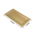 thumbnail image 3 of Efavormart 4 Pack | 14" Gold Lace Print Rectangular Plastic Serving Trays, Decorative Coffee Table Trays, 3 of 11