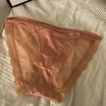 thumbnail image 2 of Logo Personnalisé Lettre Taille Basse Tangas Rayés Bikini Invisible Strings Femmes sous-Vêtements Culottes Coton String, 2 of 4