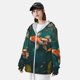 thumbnail image 3 of Fotbe Koi Pond Lilies Chaqueta con Protección Solar UPF 50+ para Hombre y Mujer, Camisa con Capucha y Bolsillos-X-Large, 3 of 7