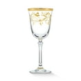 thumbnail image 2 of Elegant and Modern Lead Free Crystal Rosalia Flower Glassware for Hosting Parties and Events - 7 oz. White Wine, Set of 4, 2 of 4