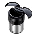 thumbnail image 1 of Feltree Car Ashtray with Lid Infrared Metal Intelligent Ashtray, 1 of 8