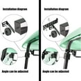thumbnail image 4 of Golf Cart 5 Panel Mirror Wide Angle Rear View Mirror for Golf Cart Club Car Truck, 4 of 8