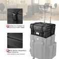 thumbnail image 6 of Byootique 1680D Nylon Makeup Bag Handbag Carry Train Case Pockets Travel Cosmetic Organizer, 6 of 11