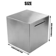 thumbnail image 4 of Safe Piggy Bank Made of Stainless Steel,Safe Box Money Savings for Kids,Can Only Save the That Cannot Be Taken Out, 4 of 6
