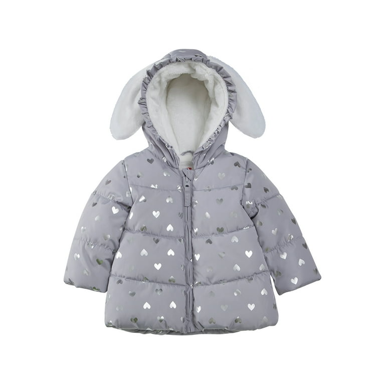 Infant black cheap puffer coat