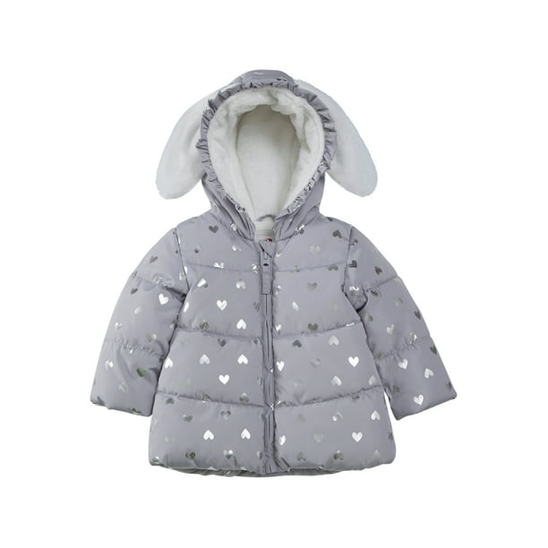 Rokka Rolla Baby Girls Infant Fleece, Newborn Baby Girl Winter Coat