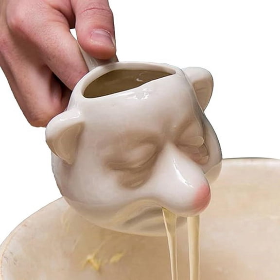 Bogey Man Egg Separator, Snot-Nose, Ceramic Egg Yolk Separator,  Gadgets for Bakery, Camping, Household
