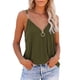 thumbnail image 1 of Karight Womens Tank Tops Half Zip V Neck Tshirts Summer Sexy Sleeveless Cami Shirts Ladies Chain Straps Casual Loose Blouses, 1 of 6