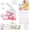 Pink, variant on Badge Maker for Kids, 35-55mm (1.37-2.16 inch) DIY Pin Button Maker Press Machine, Badge Machine Punch Kit with 24 pcs Button Parts & Picture Cutters for Kids DIY Gifts and Christmas-Pink