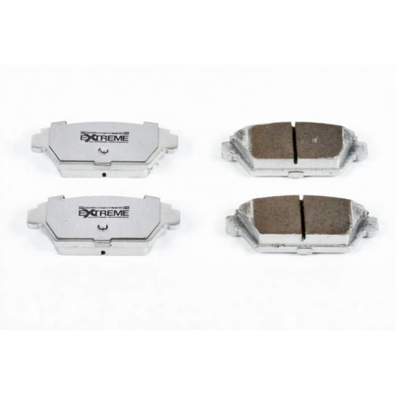 Power Stop Z26-329 Z26 Street Warrior Carbon Fiber-Ceramic Brake Pad -Rear