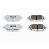 Power Stop Z26-329 Z26 Street Warrior Carbon Fiber-Ceramic Brake Pad -Rear