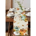 thumbnail image 3 of Fall Table Runner Pumpkin Cotton Linen Table Runners 36 inches, Farmhouse Autumn Sunflower Table Cloth Dresser Scarves, Thanksgiving Kitchen Dining Table Decorations for Home Party Holiday, 3 of 6
