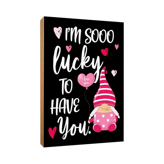 Lifesong Milestones Valentine's Day Wooden Tabletop Decorations Home Décor