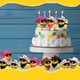 thumbnail image 4 of 24 juegos de patos de goma de vaquero disco con bufanda, sombrero y gafas de sol, mini juguetes de pato de baño para cumpleaños, fiesta de natación, regalo, decoraciones, 4 of 5