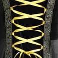 thumbnail image 4 of LINMOUA Robe Longue à Manches Longues pour Femmes Grande Taille Cool Patchwork Bandage, 4 of 6