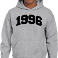 thumbnail image 2 of 1996 College Style Hoodie Sweatshirt Unisex 5X-Large Grey, 2 of 5