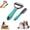 Green, variant on Upgraded Double-Sided Pet Grooming Brush, Dog Deshedding Comb for Dogs Cats, Pet Grooming Brush for Long Thick Curly Hair, Home Deshedding Tool for Mats Tangles Knots and Loose Fur