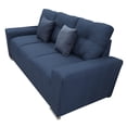 thumbnail image 4 of Sala Modular 3-2 El Bazar Store Suecia Lino nacional Azul Marino Sofá Love seat, 4 of 6