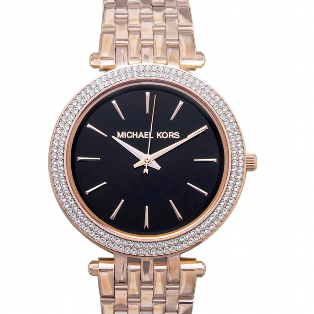 Michael Kors Darci Silver Dial Crystal Stainless Steel Ladies Watch ...